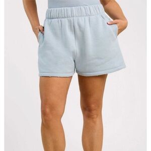 NWT Nuuds Vintage Fleece Short (Mist)